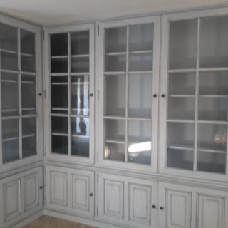 Bibliothèque en chêne