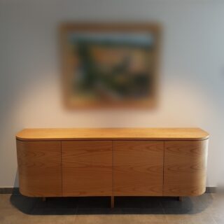 Enfilade contemporaine en merisier